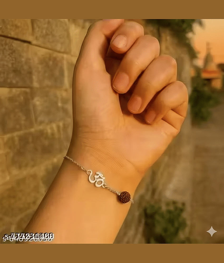 Dzinetrendz Silver Bracelet ( Pack of 1 ) - Bangles & Bracelets | Buy online on ZillyBuy