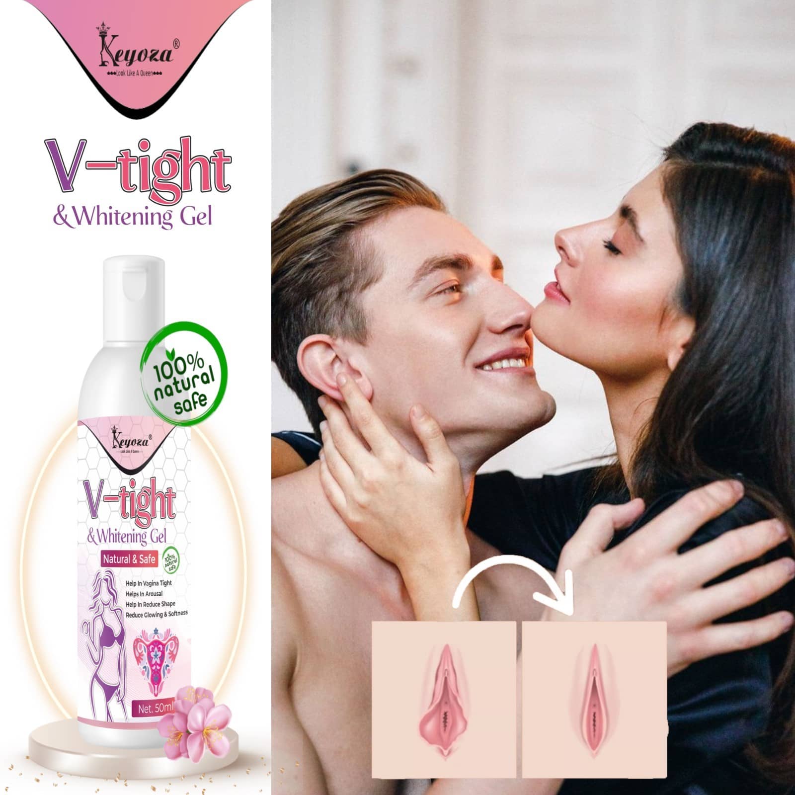 Keyoza - Intimate Lubricant ( Pack of 1 )