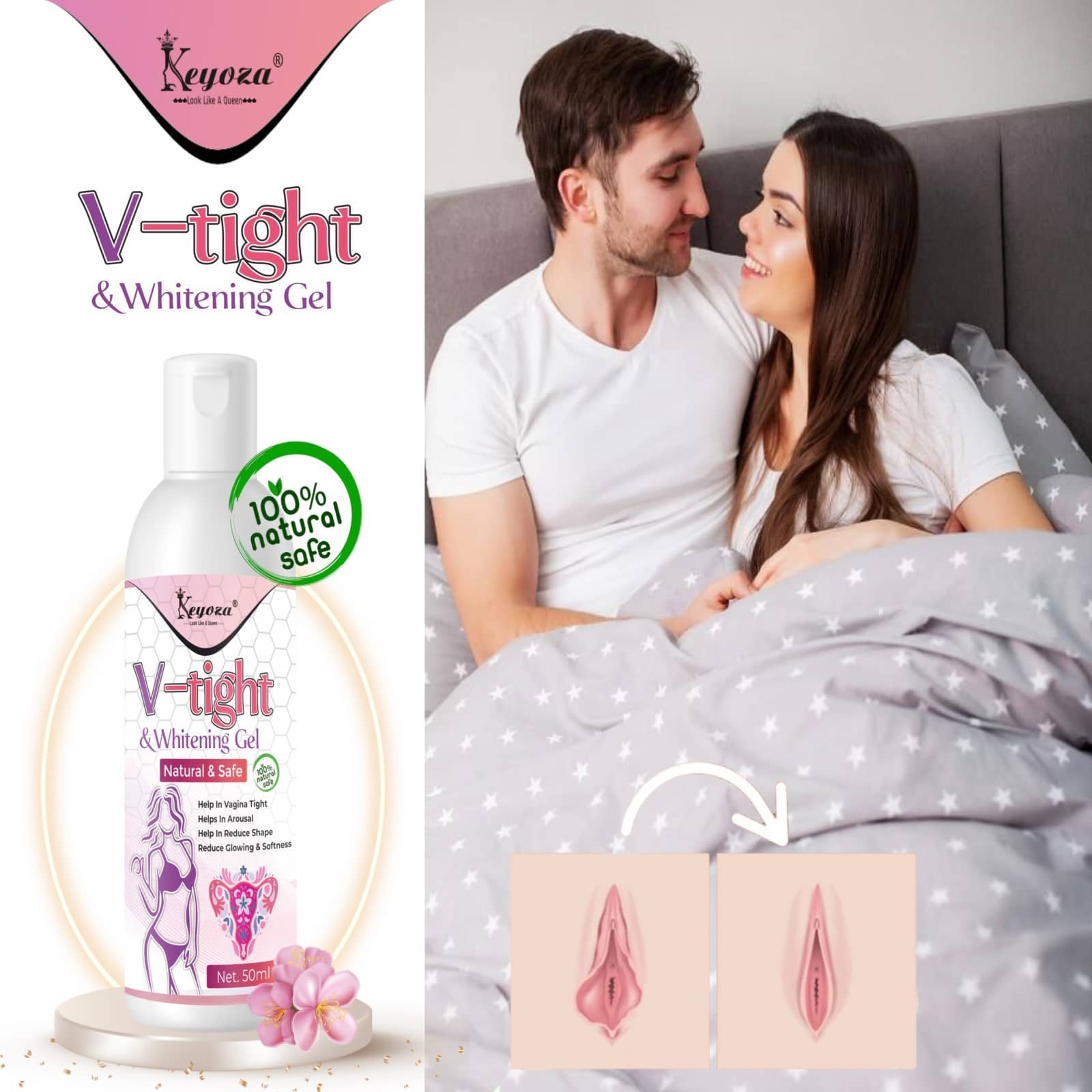 Keyoza - Intimate Lubricant ( Pack of 1 )