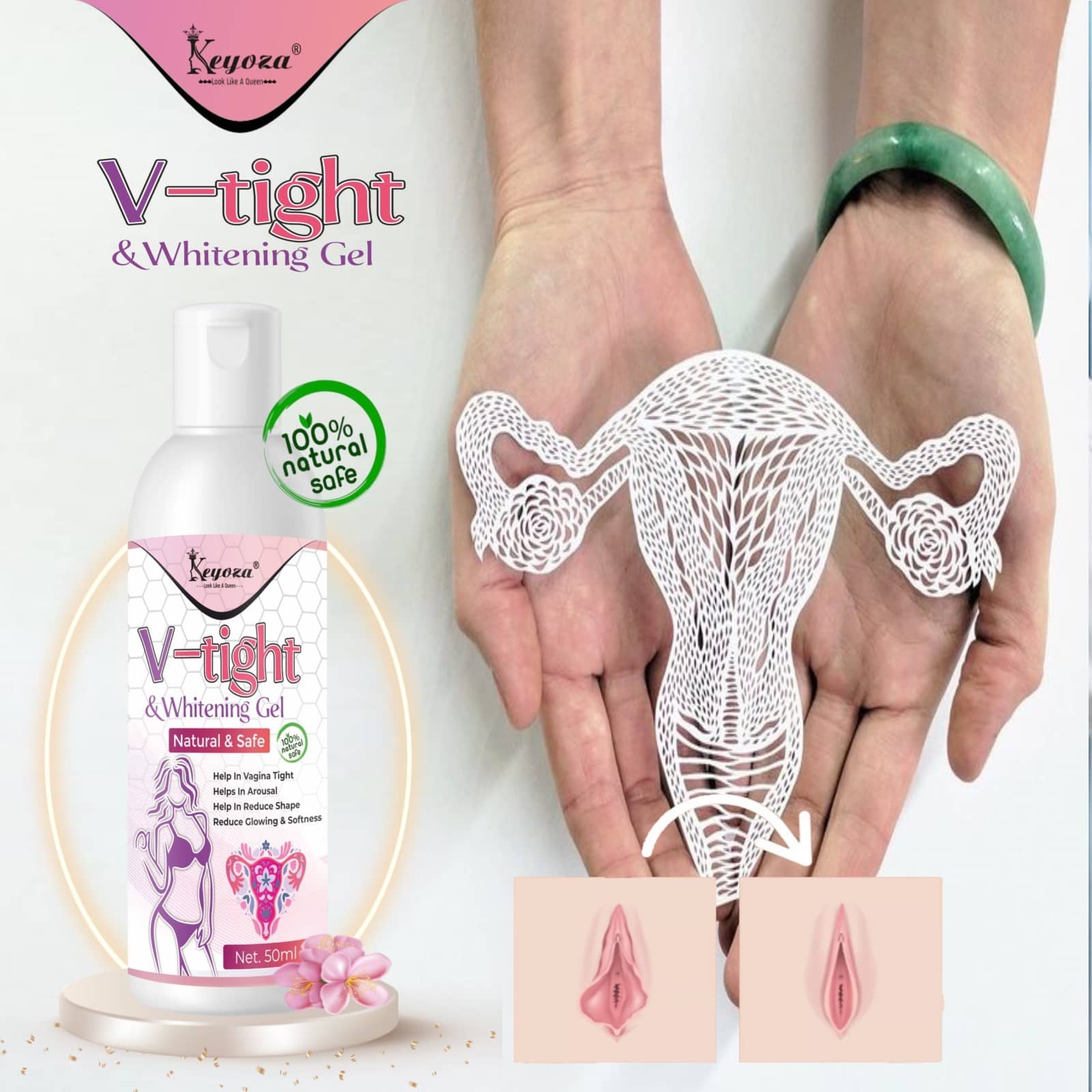 Keyoza - Intimate Lubricant ( Pack of 1 )