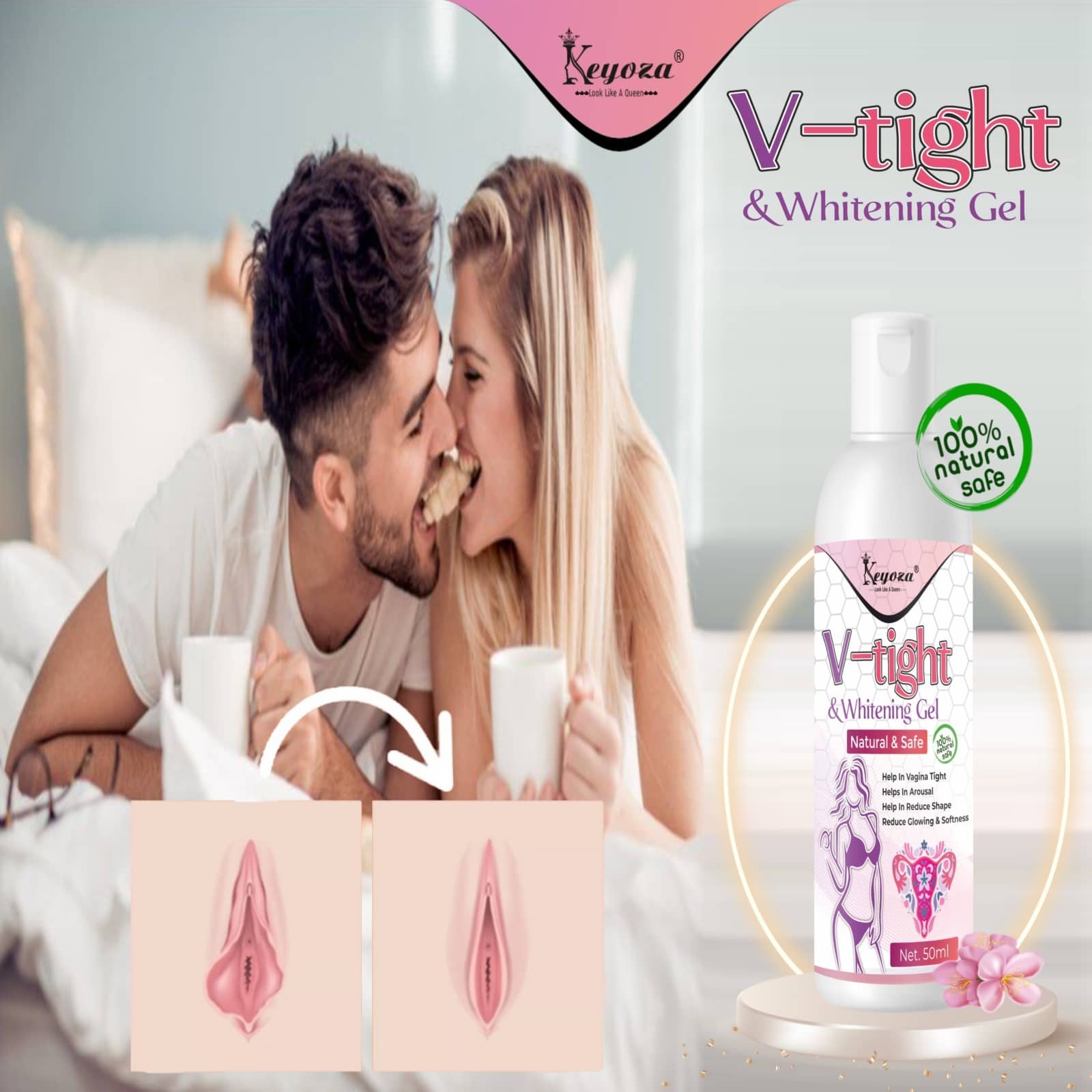Keyoza - Intimate Lubricant ( Pack of 1 )