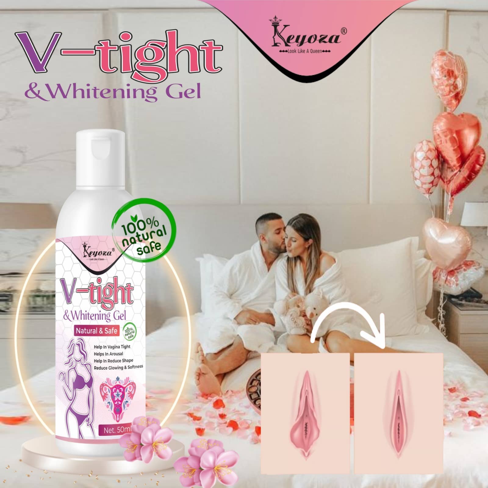 Keyoza - Intimate Tightener ( Pack of 1 )