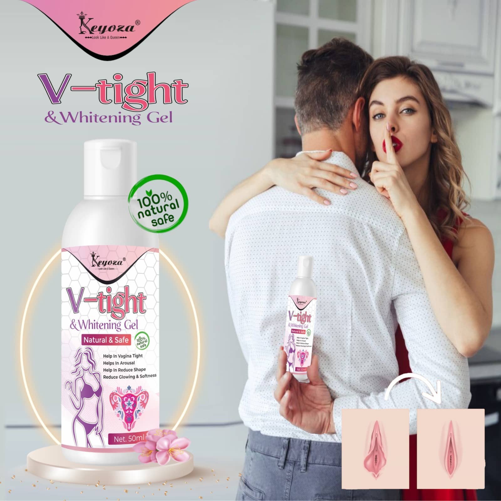 Keyoza - Intimate Wash Gel ( Pack of 1 )