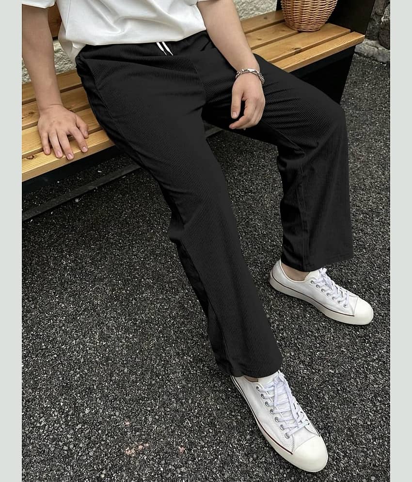 Nofilter Loose Men's Trouser - Black ( Pack of 1 ) - Trousers | Buy online on ZillyBuy