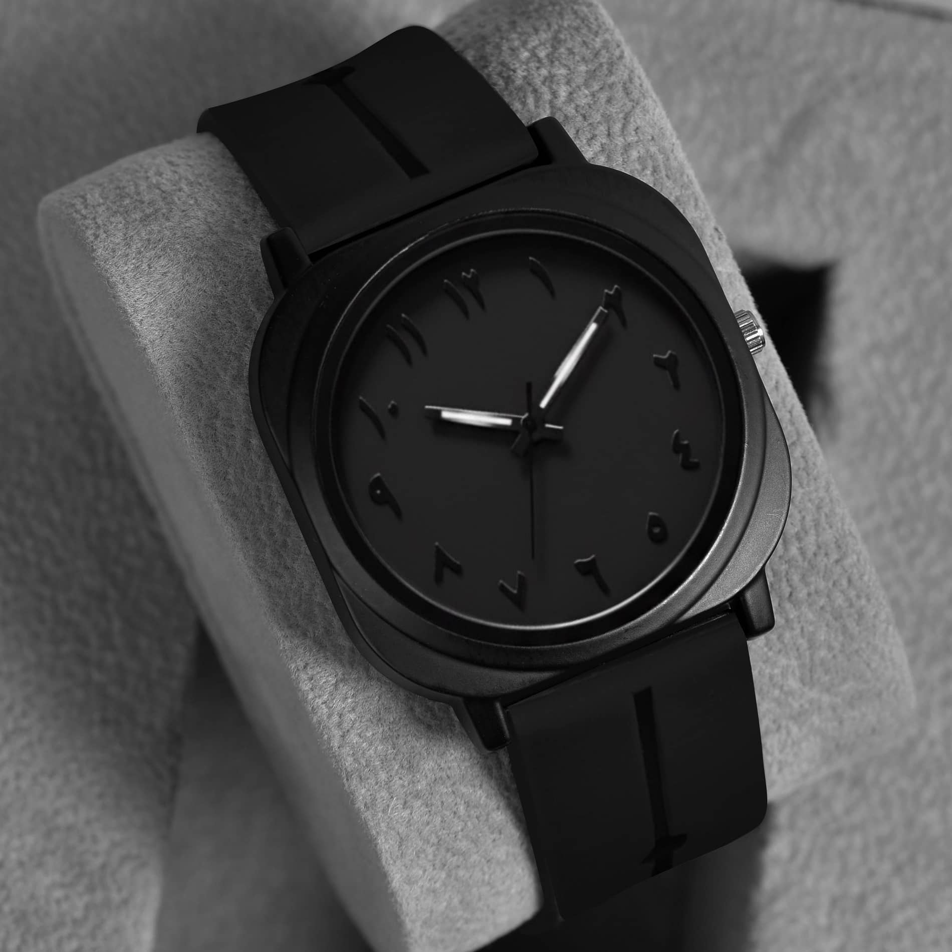 Shivark Black Silicon Analog Men's Watch