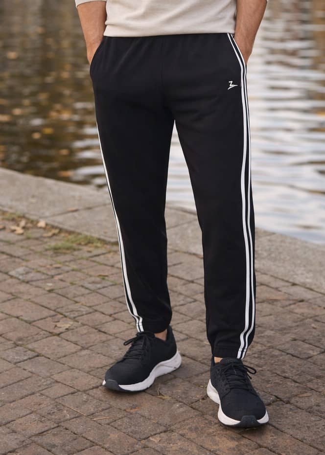 Zeffit Navy Blue Cotton Blend Men's Trackpants ( Pack of 1 ) - Track Pants | Buy online on ZillyBuy