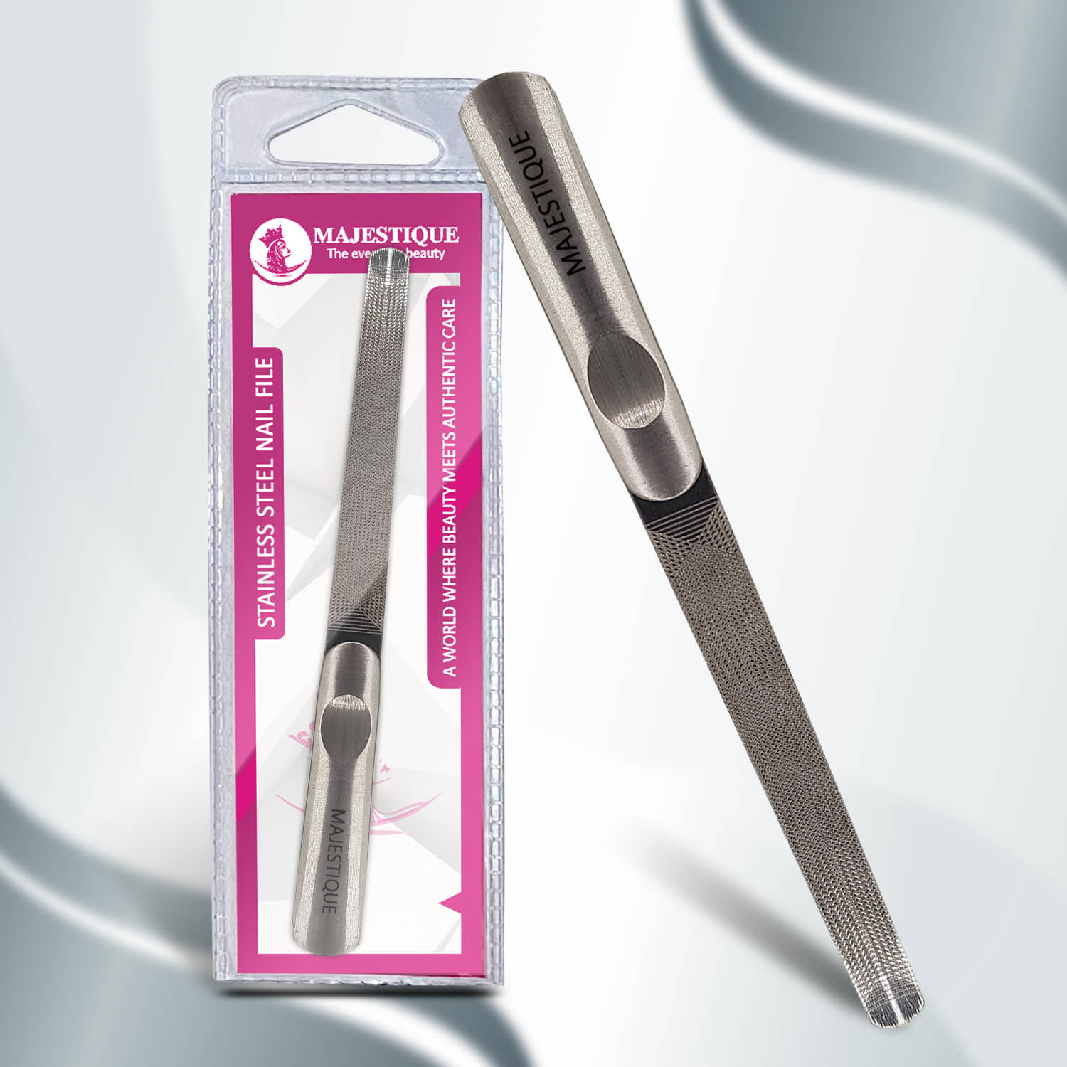 Majestique Stainless Steel Nail File