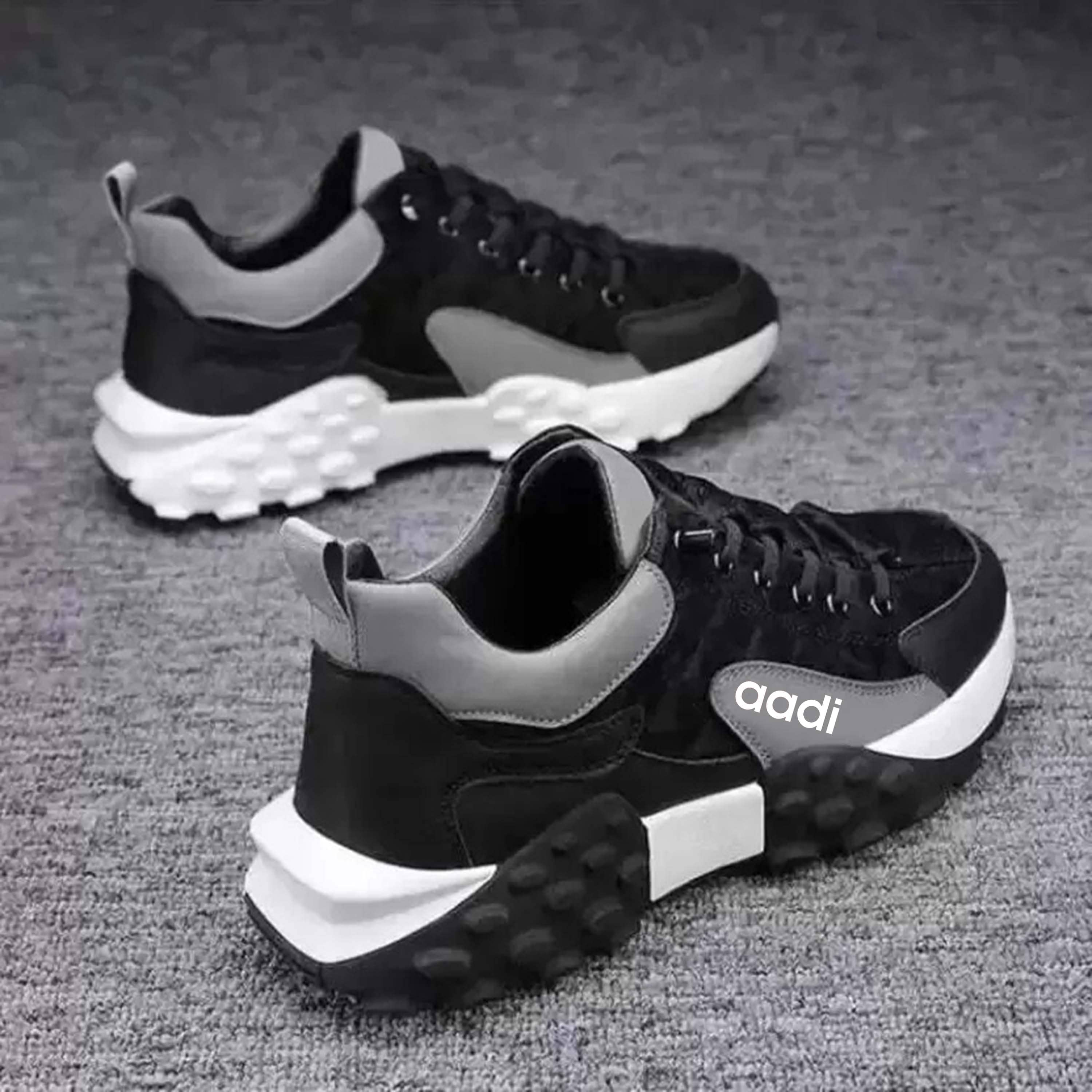 Aadi Black Men's Outdoor Shoes - Casual Shoes | Buy online on ZillyBuy