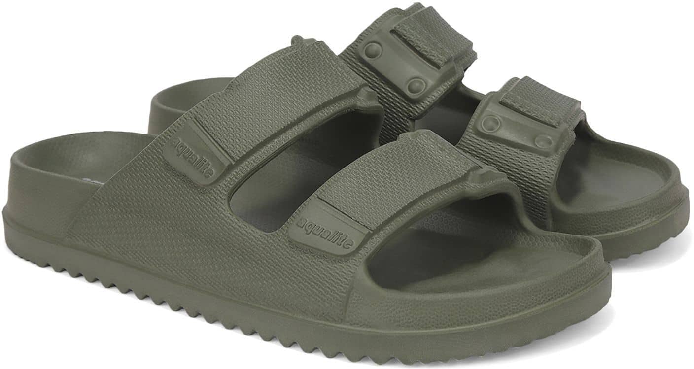 Aqualite Olive Men's Slide Flip Flop