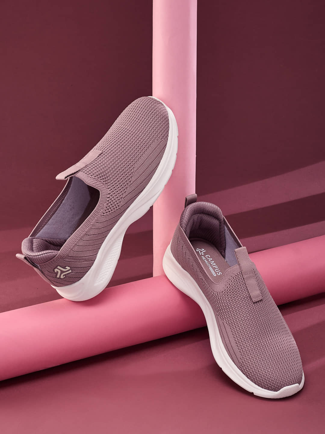 Campus - PLUZZ Mauve Women's Running Shoes - Sports Shoes | Buy online on ZillyBuy