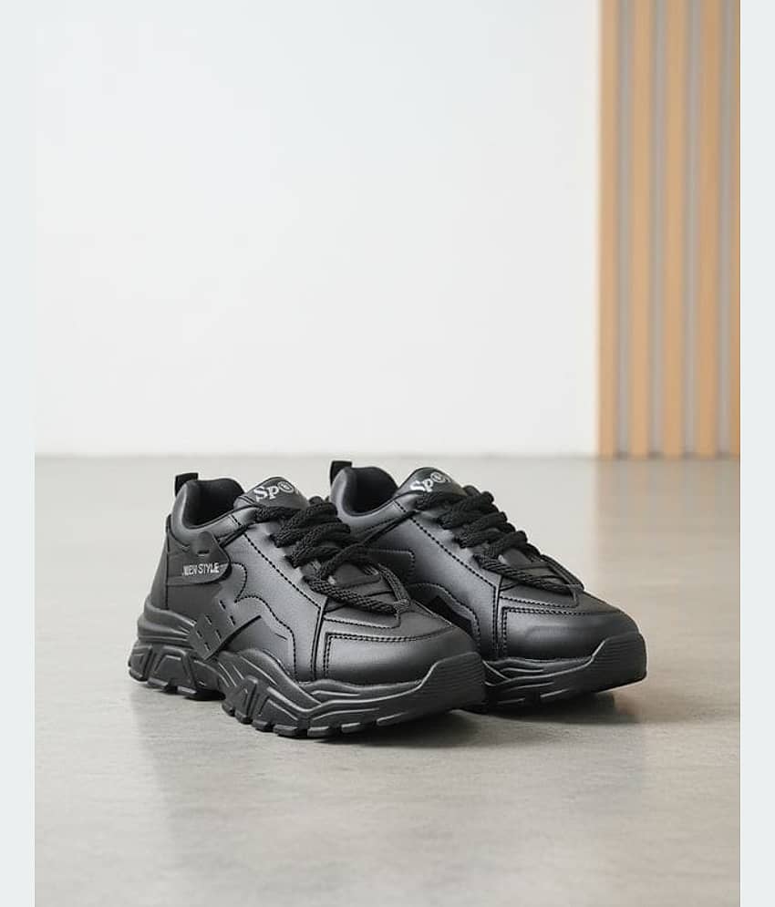 Densu Black Women's Sneakers - Casual Shoes | Buy online on ZillyBuy