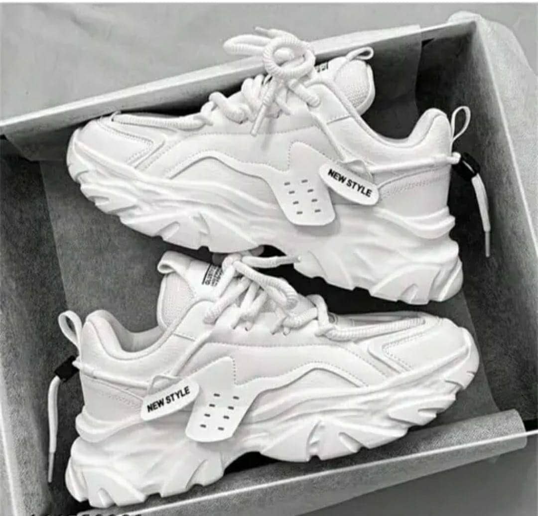 Densu White Women's Sneakers - Casual Shoes | Buy online on ZillyBuy