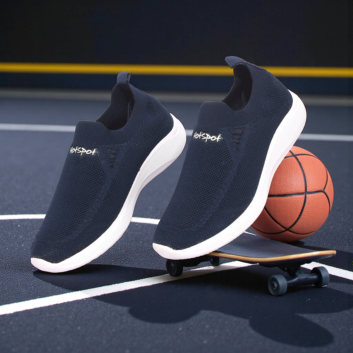 Hotspot Blue Men's Sports Running Shoes - Sports Shoes | Buy online on ZillyBuy