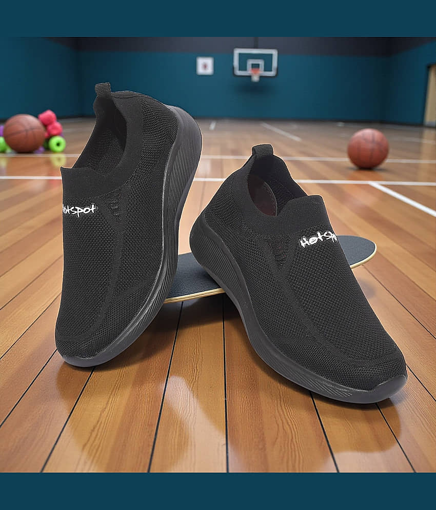 hotstyle Black Men's Sports Running Shoes - Sports Shoes | Buy online on ZillyBuy