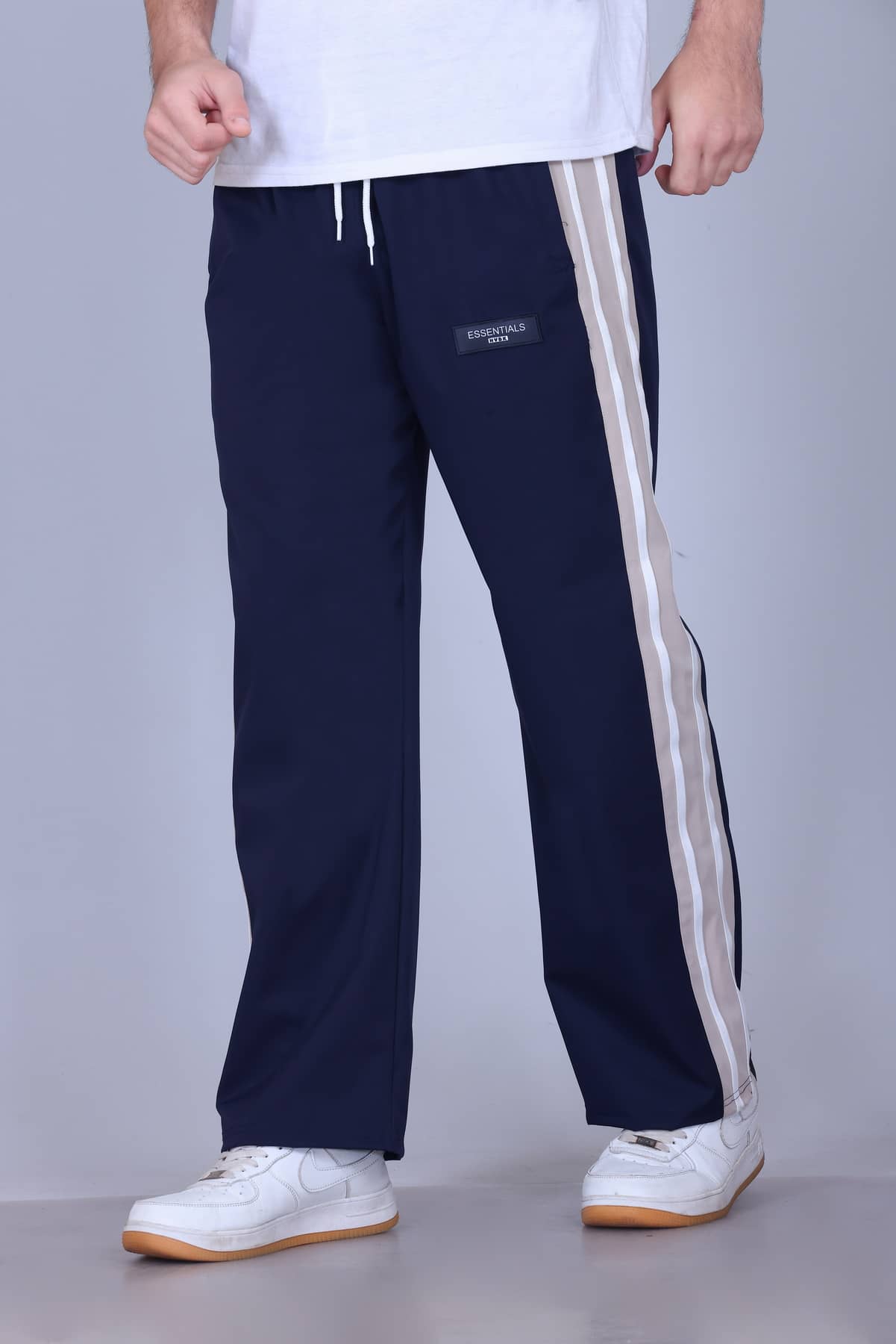 HVBK Blue Polyester Men's Trackpants ( Pack of 1 ) - Track Pants | Buy online on ZillyBuy