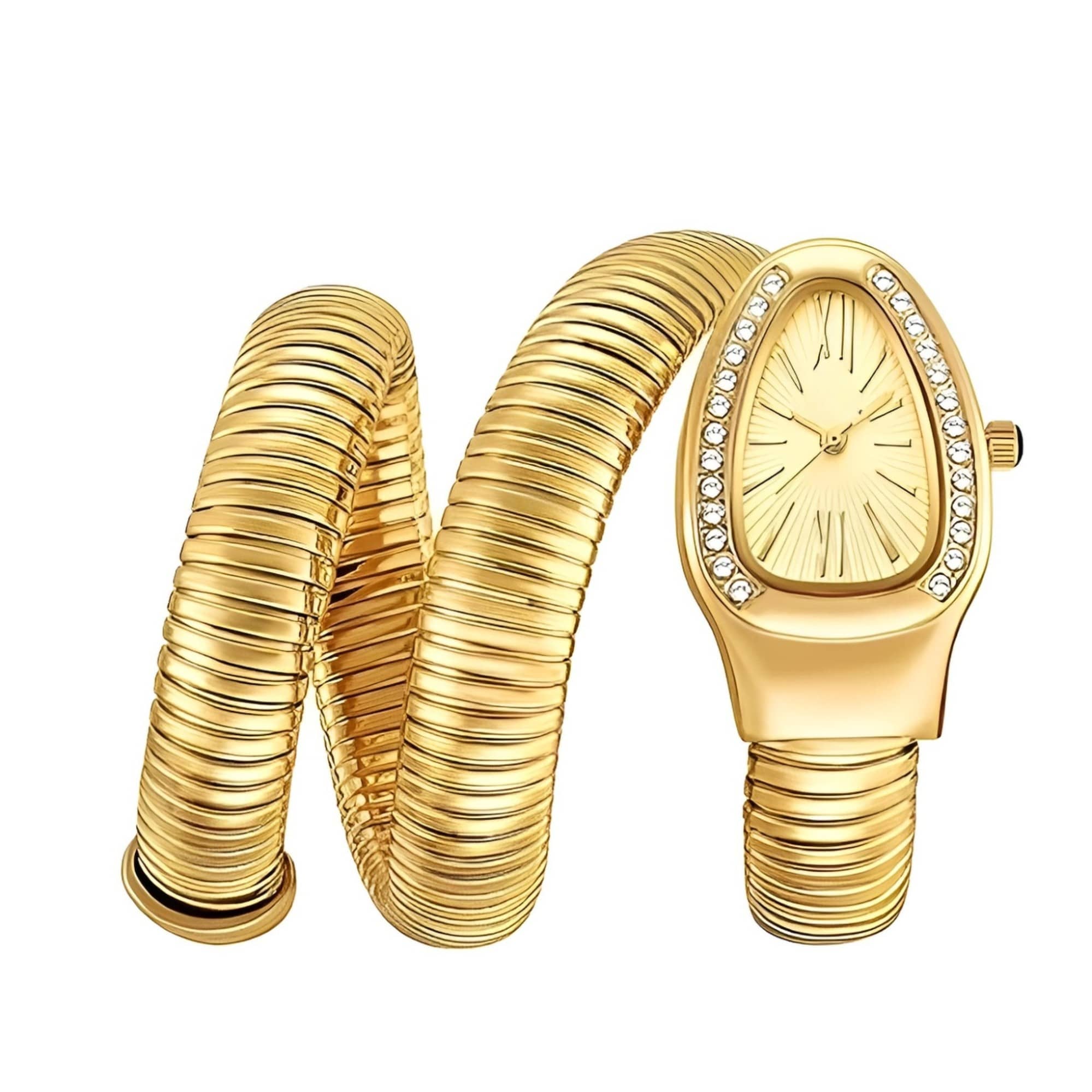 Svats Gold Stainless Steel Analog Womens Watch