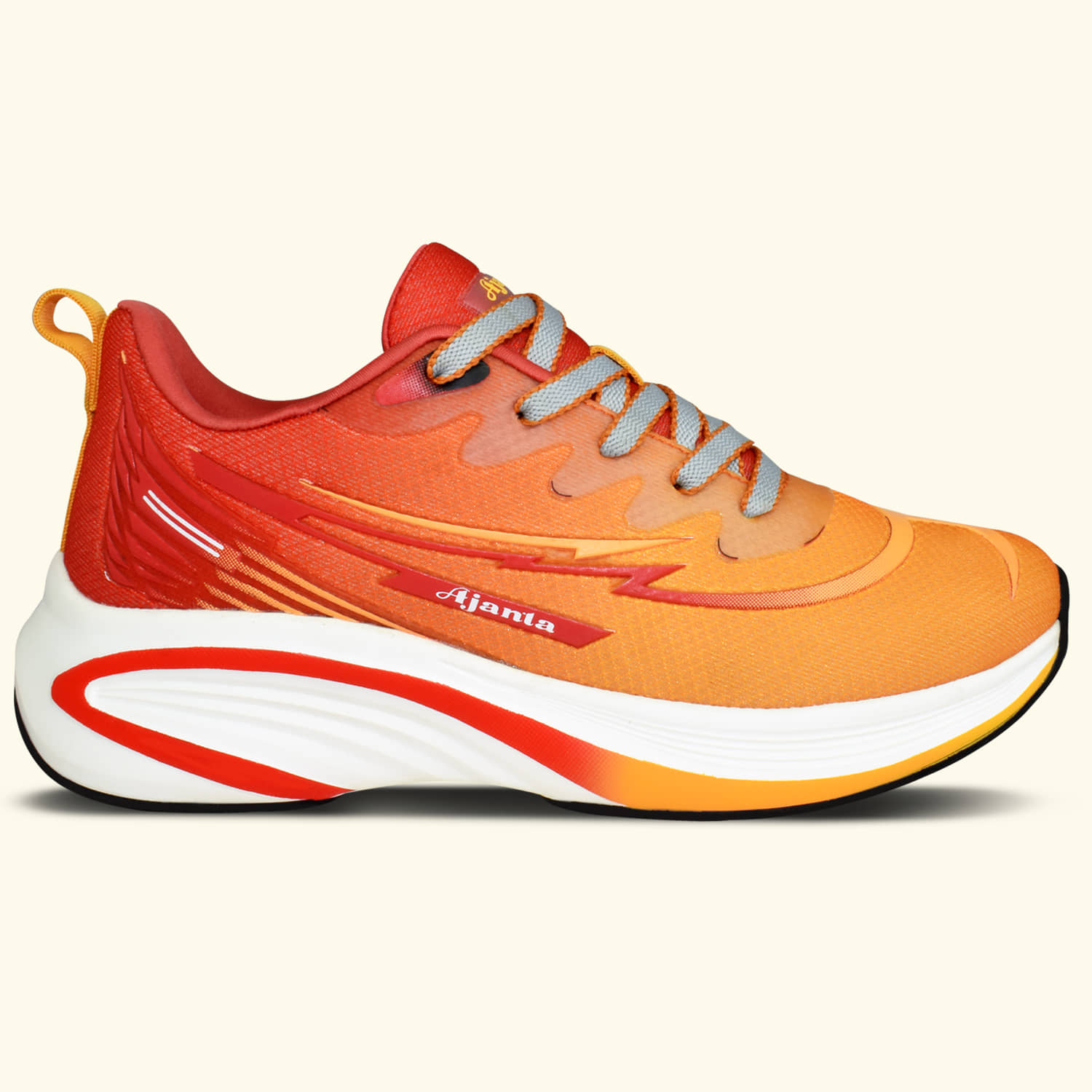Ajanta EG1036 Orange Men's Sports Running Shoes - Sports Shoes | Buy online on ZillyBuy