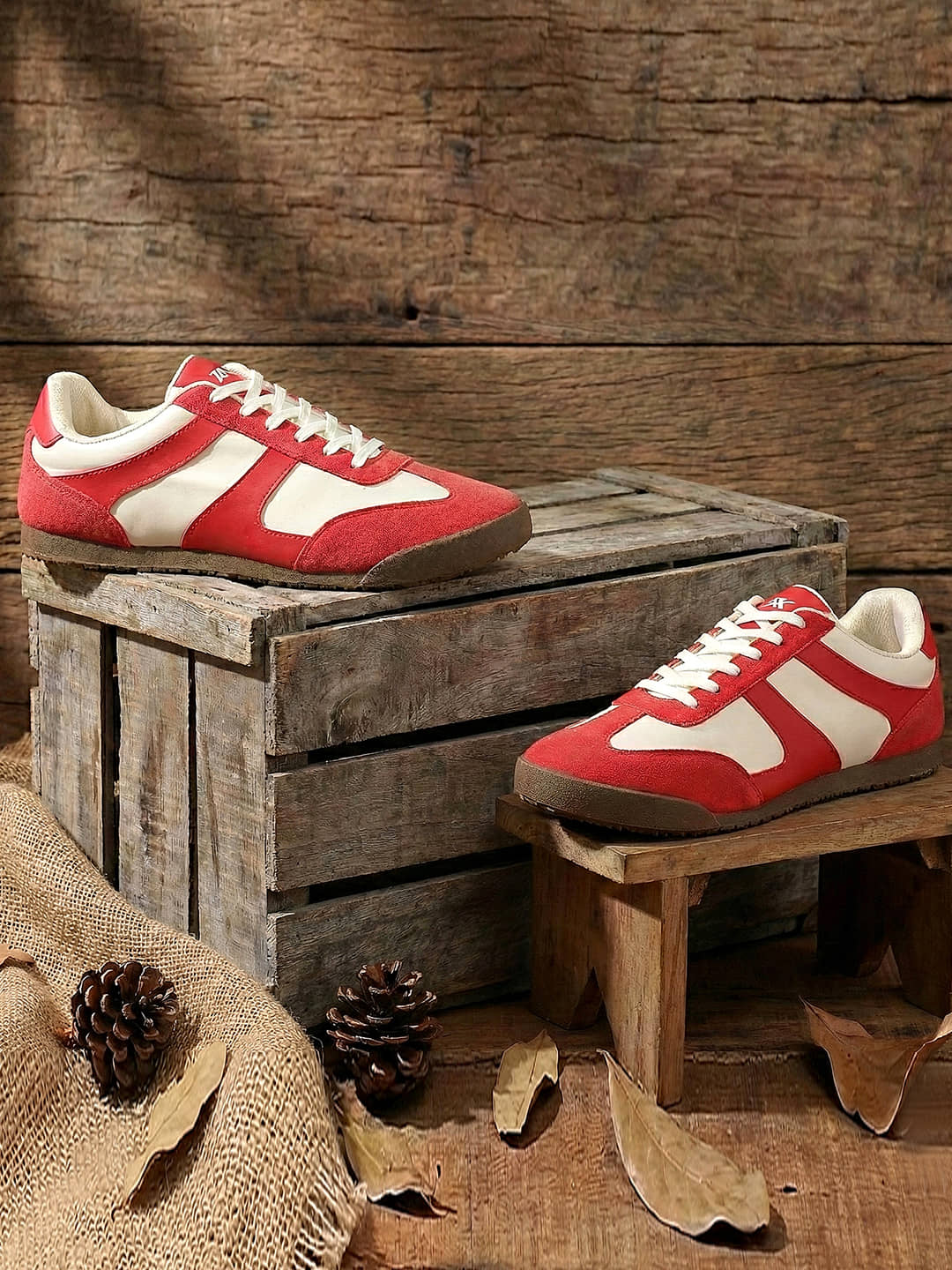 Liberty DECIAN-4E Red Men's Sneakers - Casual Shoes | Buy online on ZillyBuy