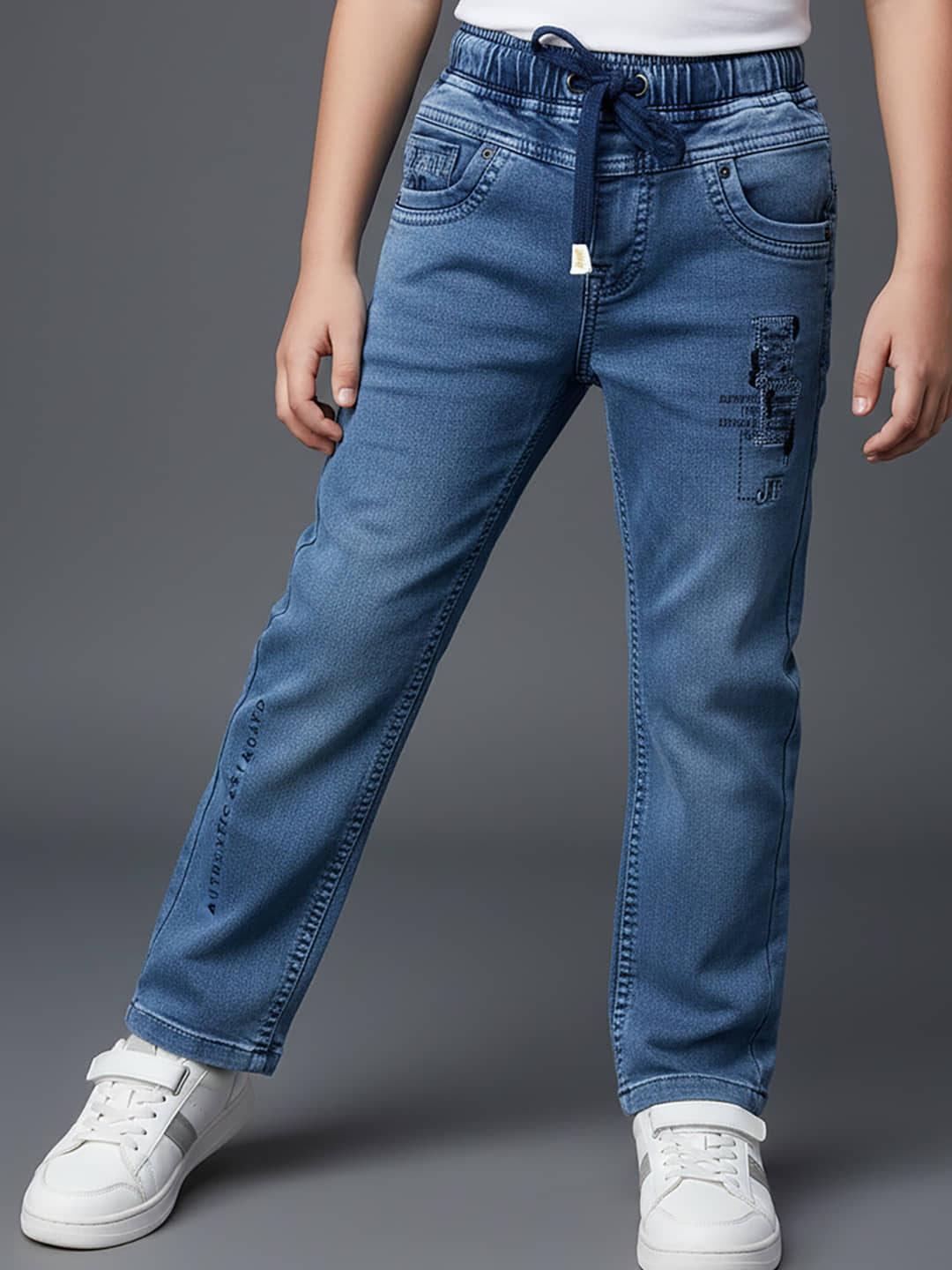 JFR Pack of 1 Boys Cotton Blend Jeans ( Green ) - Jeans | Buy online on ZillyBuy