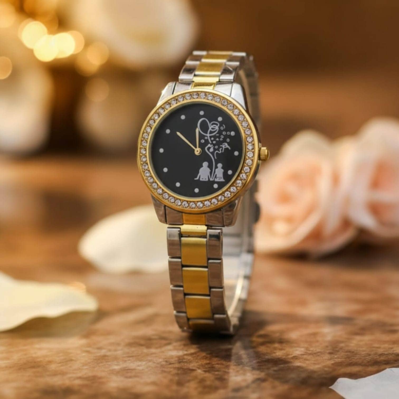 DECLASSE Multicolor Metal Analog Womens Watch