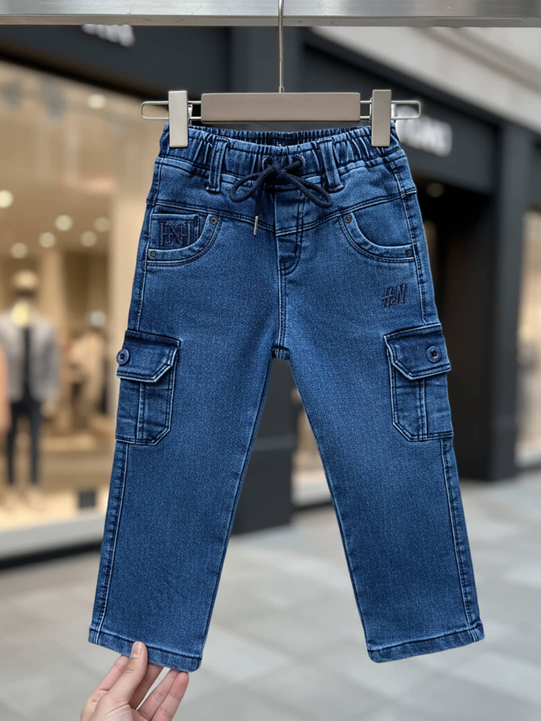 JFR Pack of 1 Boys Cotton Blend Jeans ( Black ) - Jeans | Buy online on ZillyBuy