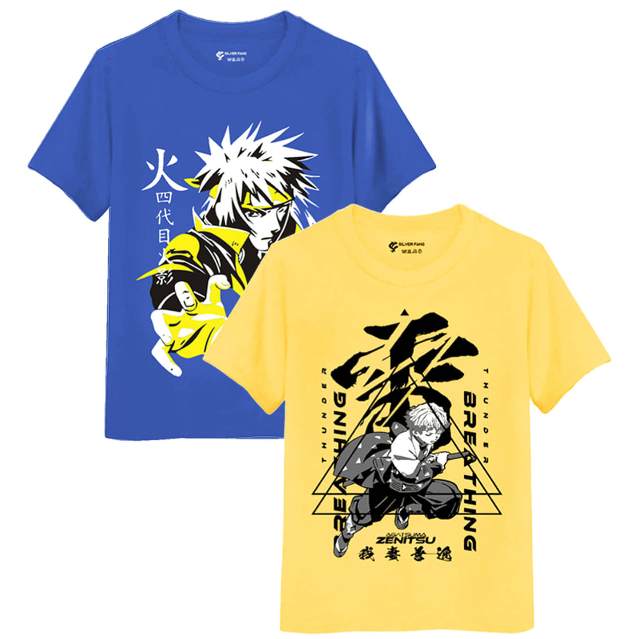 SILVER FANG Pack of 2 Boys Cotton Blend T-Shirt ( Multicolor )