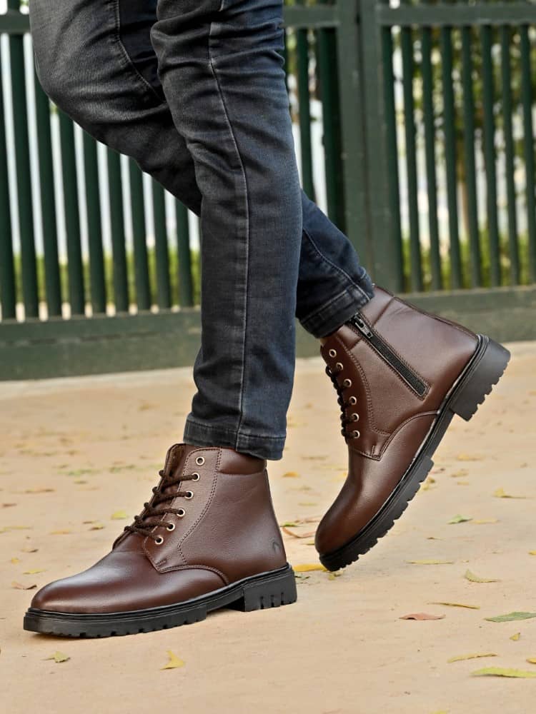 Rising Wolf Brown Men's Casual Boots