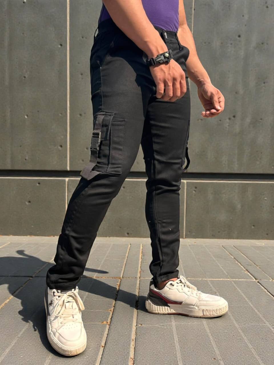 Styzon Slim Fit Solid Men's Jeans - Black ( Pack of 1 ) - Jeans | Buy online on ZillyBuy