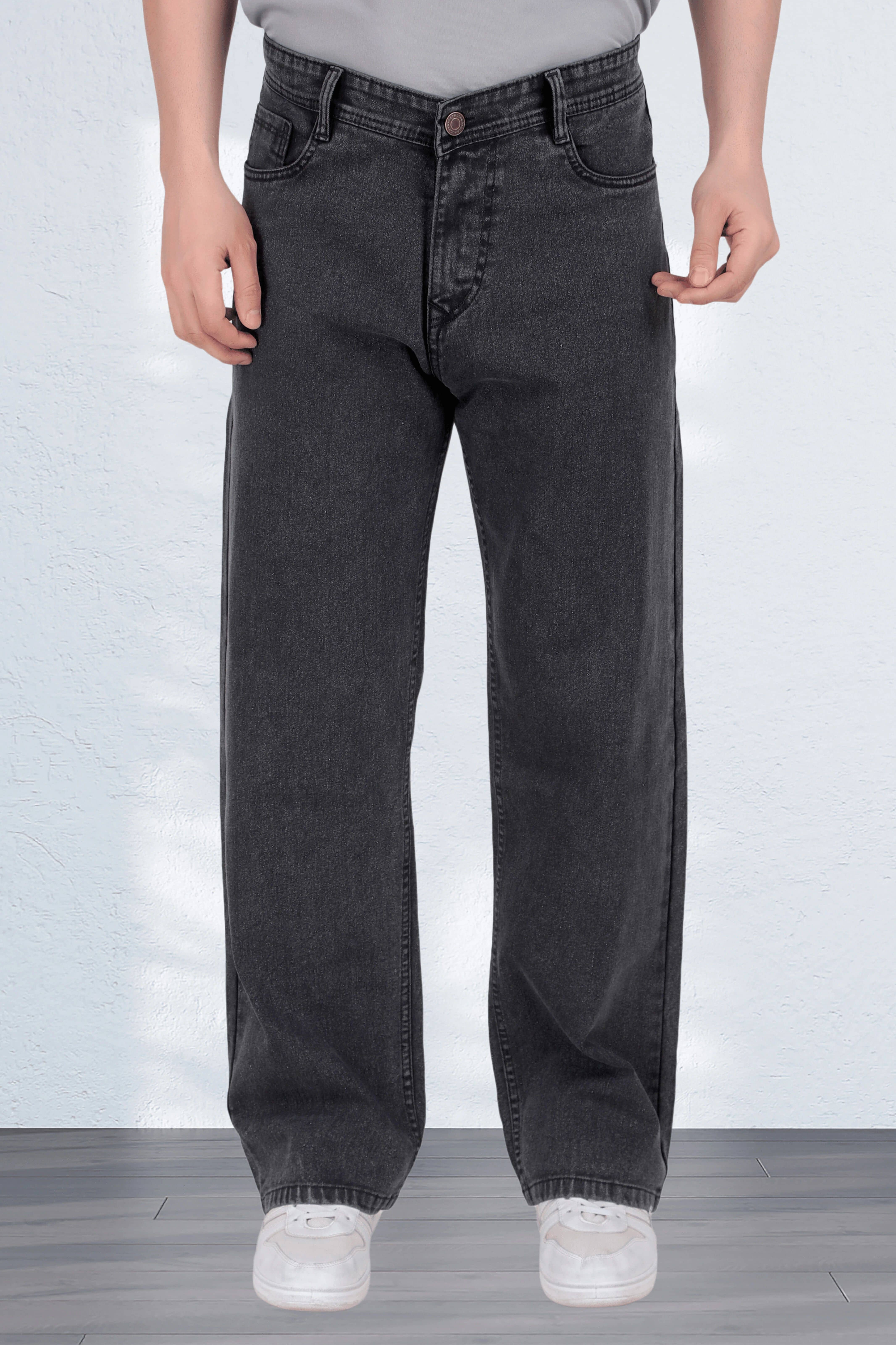 True Fades Clean Look Men's Jeans - Dark Grey ( Pack of 1 ) - Jeans | Buy online on ZillyBuy