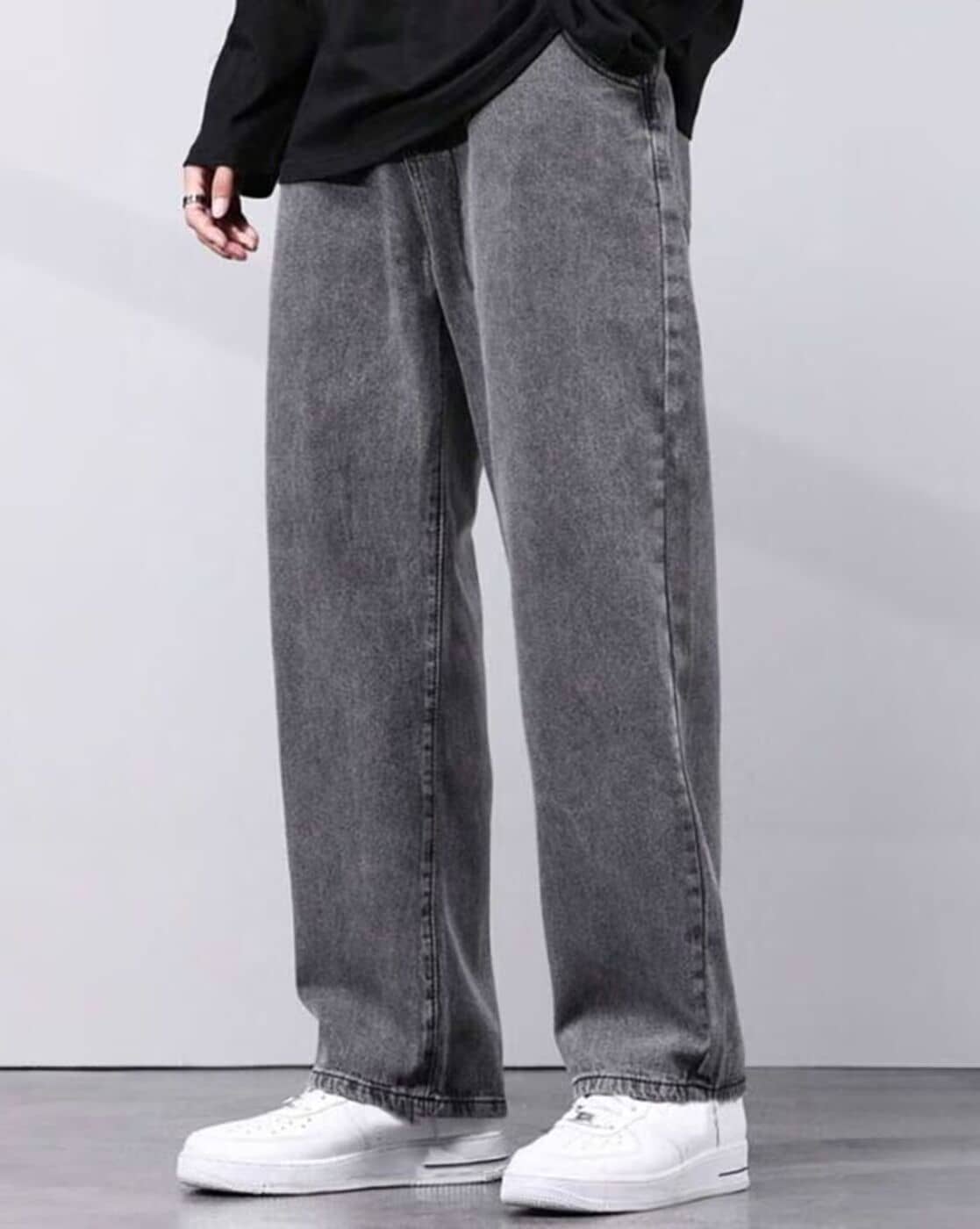 True Fades Clean Look Men's Jeans - Dark Grey ( Pack of 1 ) - Jeans | Buy online on ZillyBuy