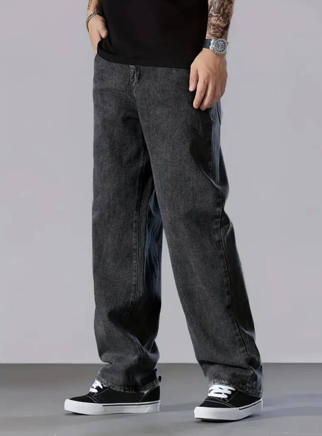 True Fades Clean Look Men's Jeans - Dark Grey ( Pack of 1 ) - Jeans | Buy online on ZillyBuy