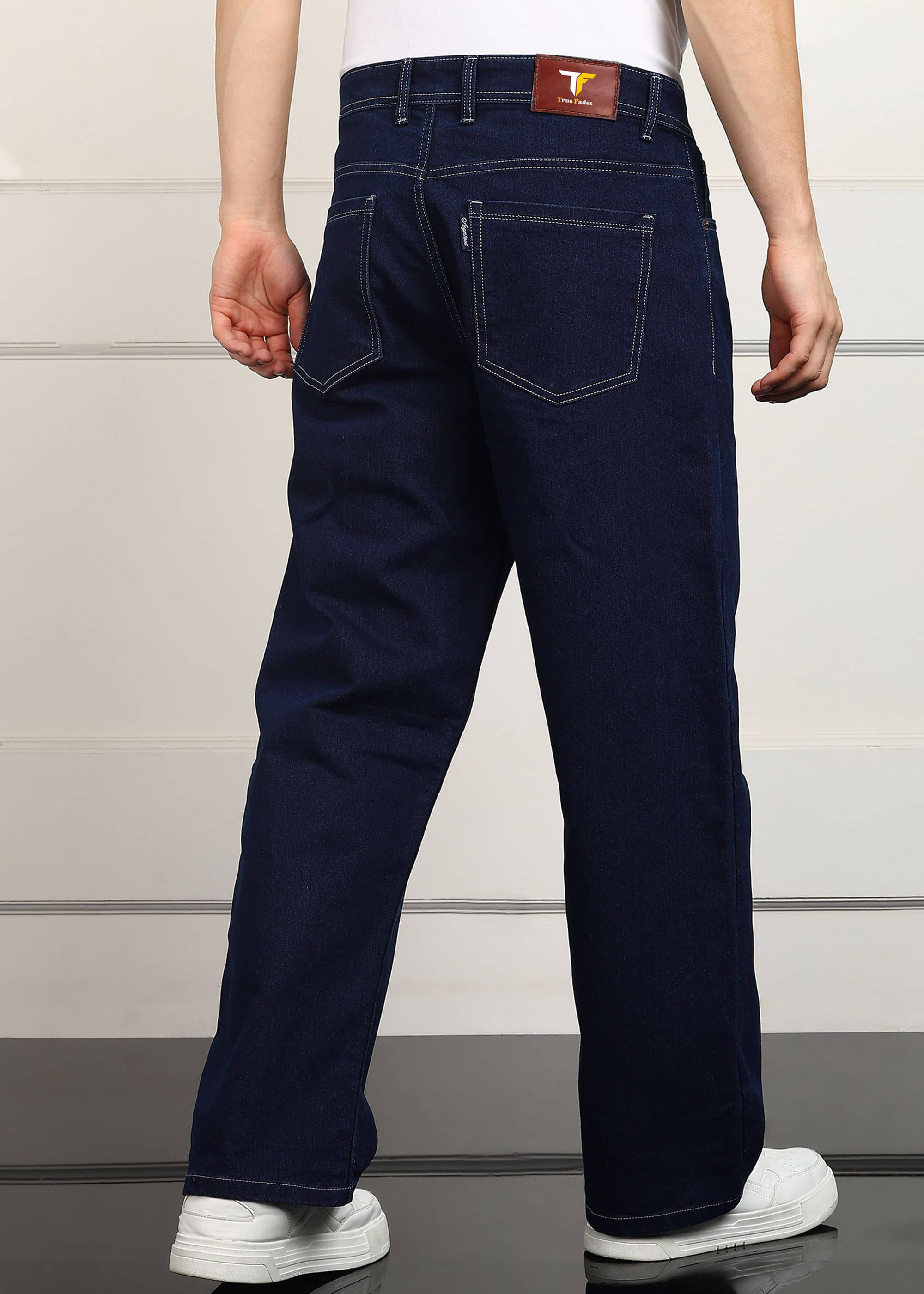 True Fades Clean Look Men's Jeans - Blue ( Pack of 1 ) - Jeans | Buy online on ZillyBuy