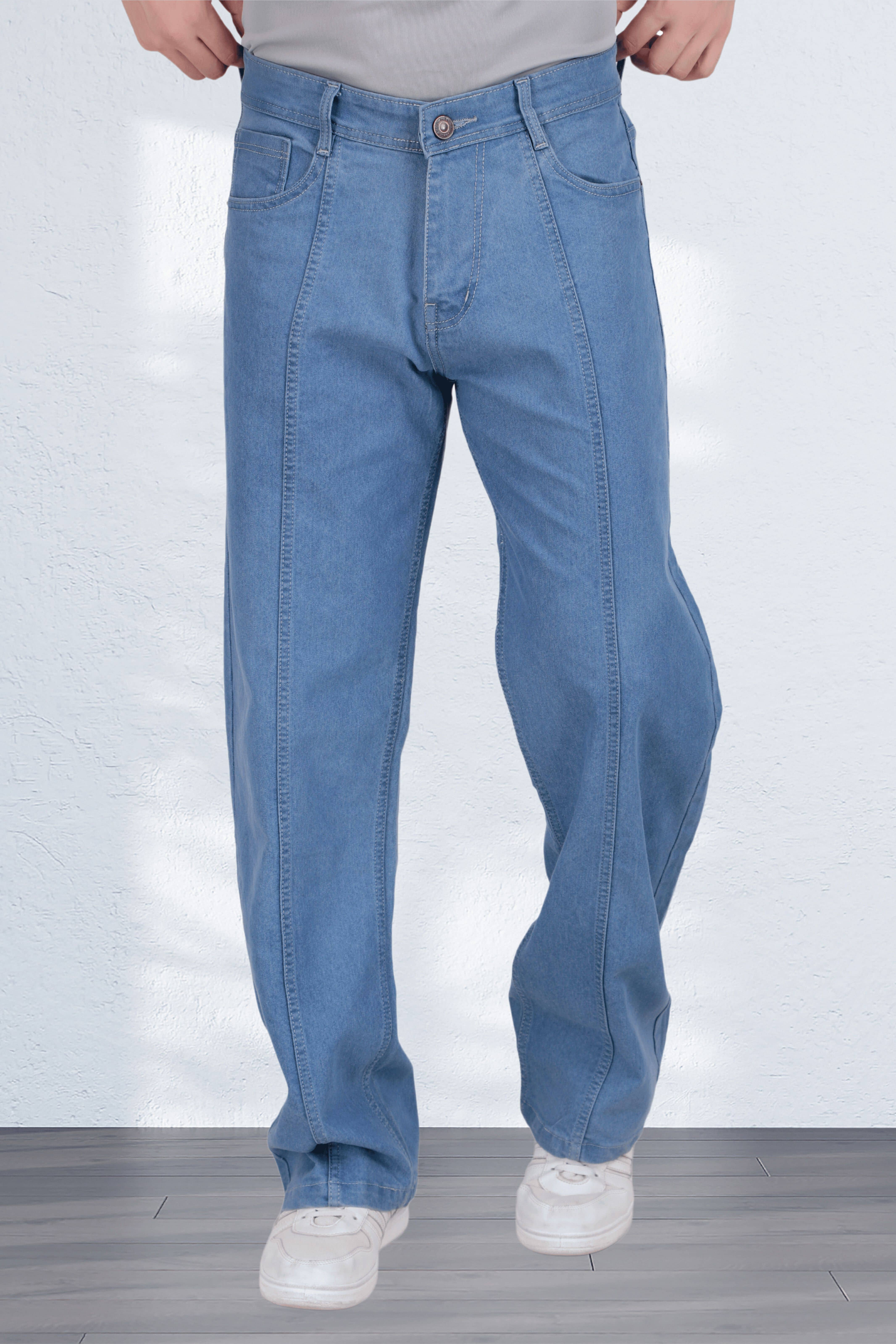 True Fades Clean Look Men's Jeans - Blue ( Pack of 1 ) - Jeans | Buy online on ZillyBuy