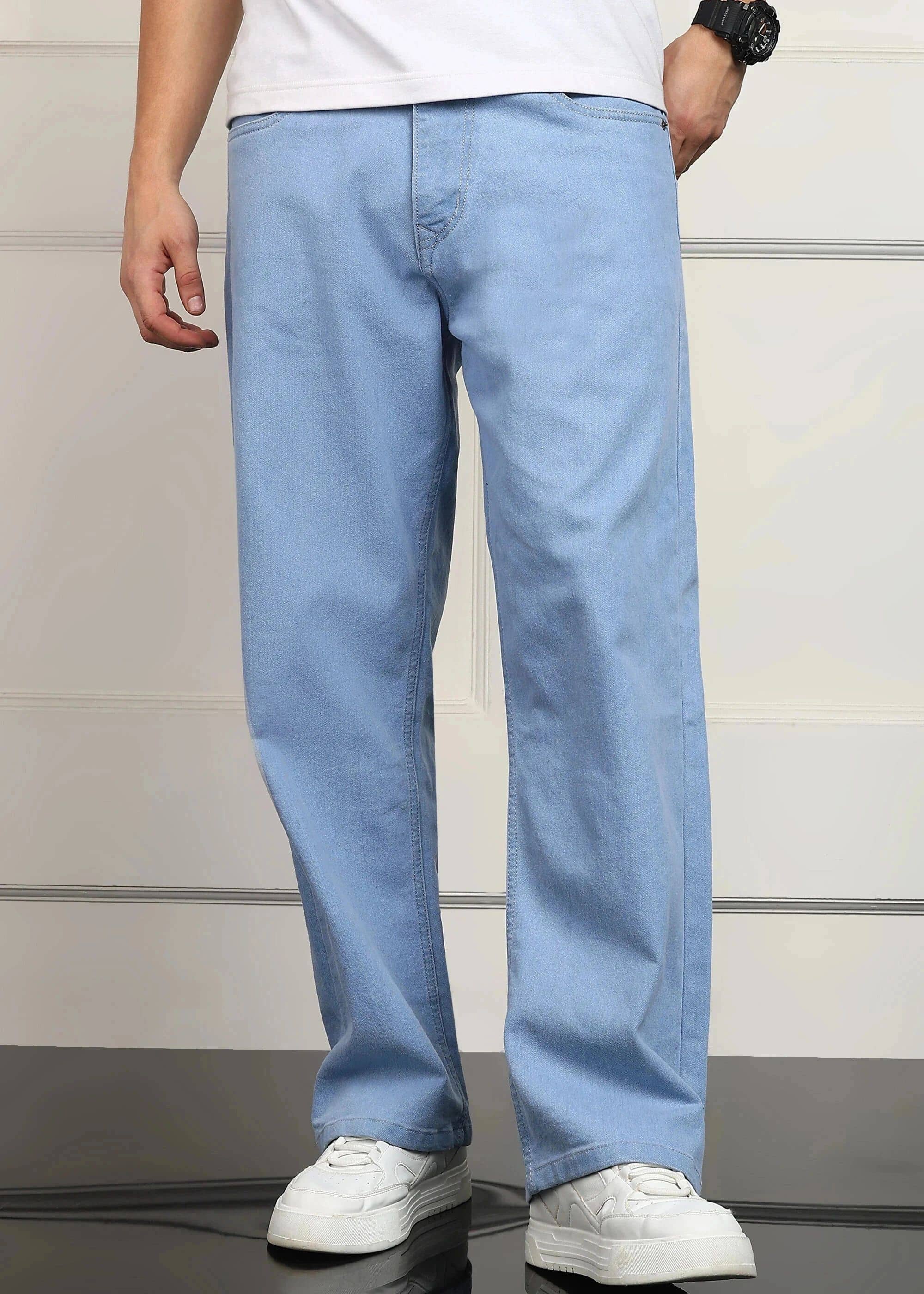 True Fades Clean Look Men's Jeans - Blue ( Pack of 1 ) - Jeans | Buy online on ZillyBuy