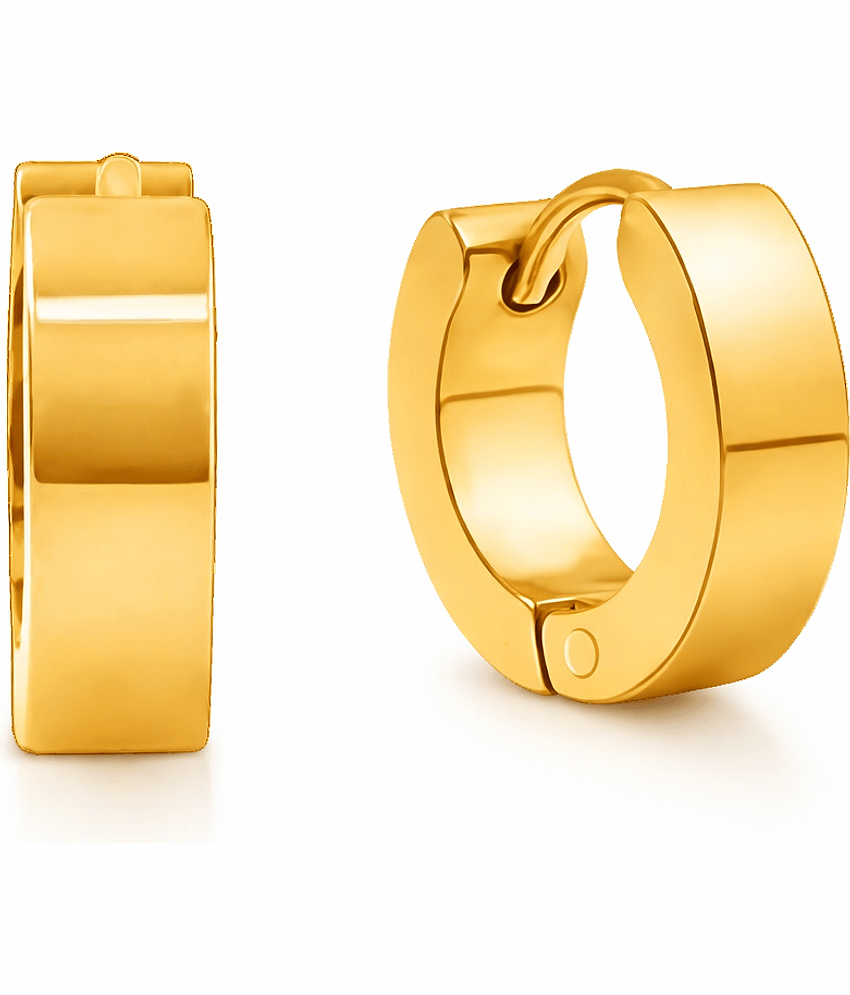 THRIFTKART - Earrings for Men and Boys | Fashion Hoop Earring for Men | Stainless Steel Huggie Hoop Earrings | Accessories Jewellery for Men | Birthday Gift for Men and Boys Anniversary Gift for Husband - Earrings | Buy online on ZillyBuy