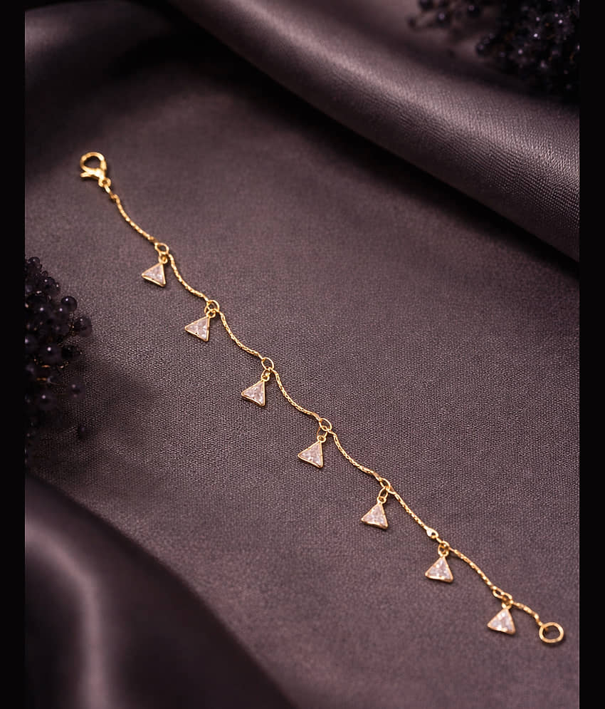 shankhraj mall Gold Bracelet ( Pack of 1 ) - Bangles & Bracelets | Buy online on ZillyBuy