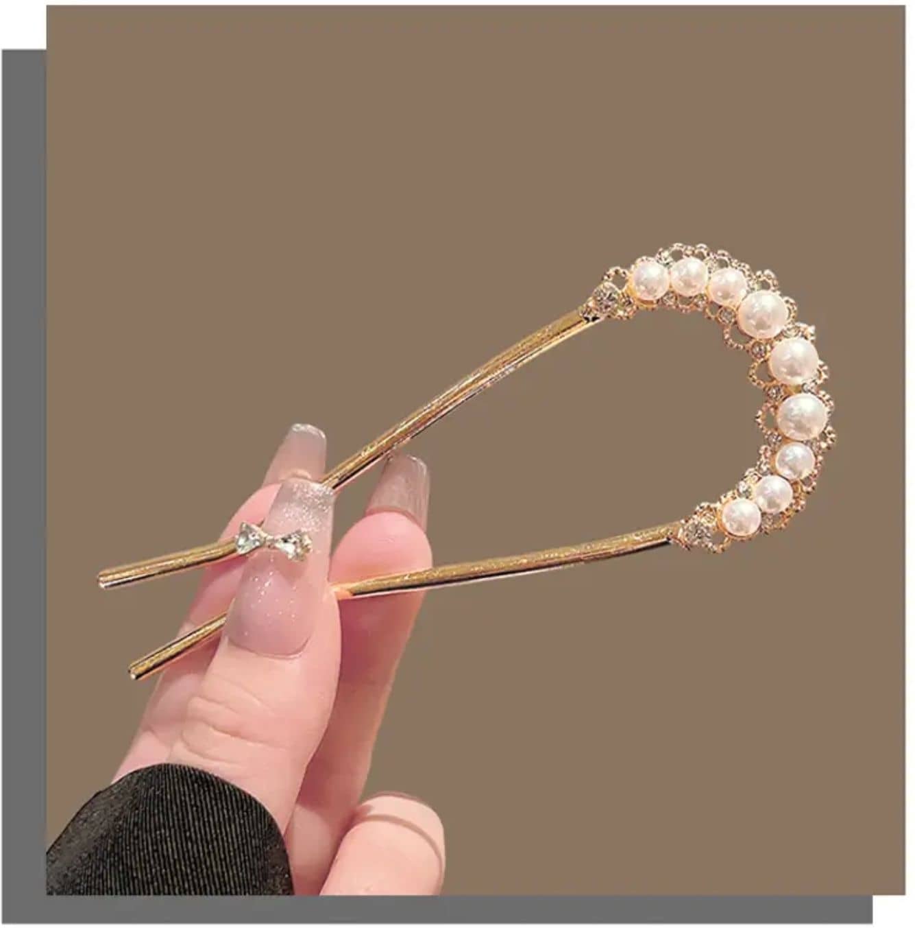 Blubby Gold Hair Sticks ( Pack of 1 ) - Jewellery Sets | Buy online on ZillyBuy