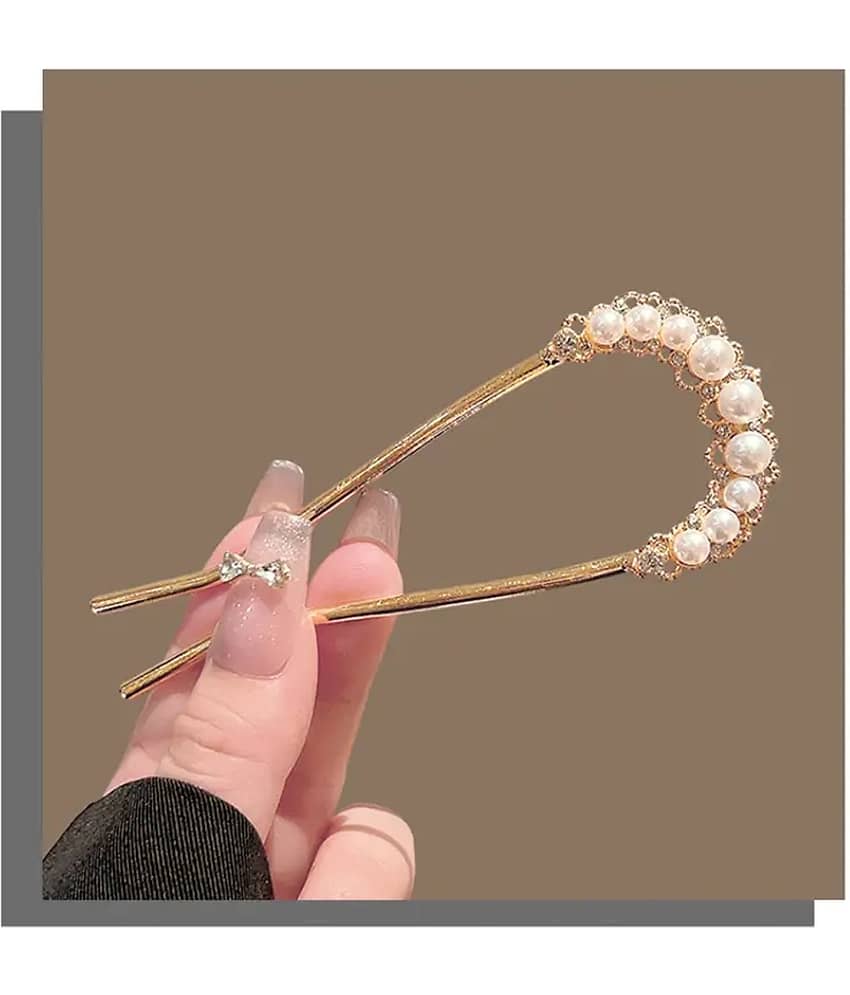 Blubby Gold Hair Sticks ( Pack of 1 ) - Jewellery Sets | Buy online on ZillyBuy