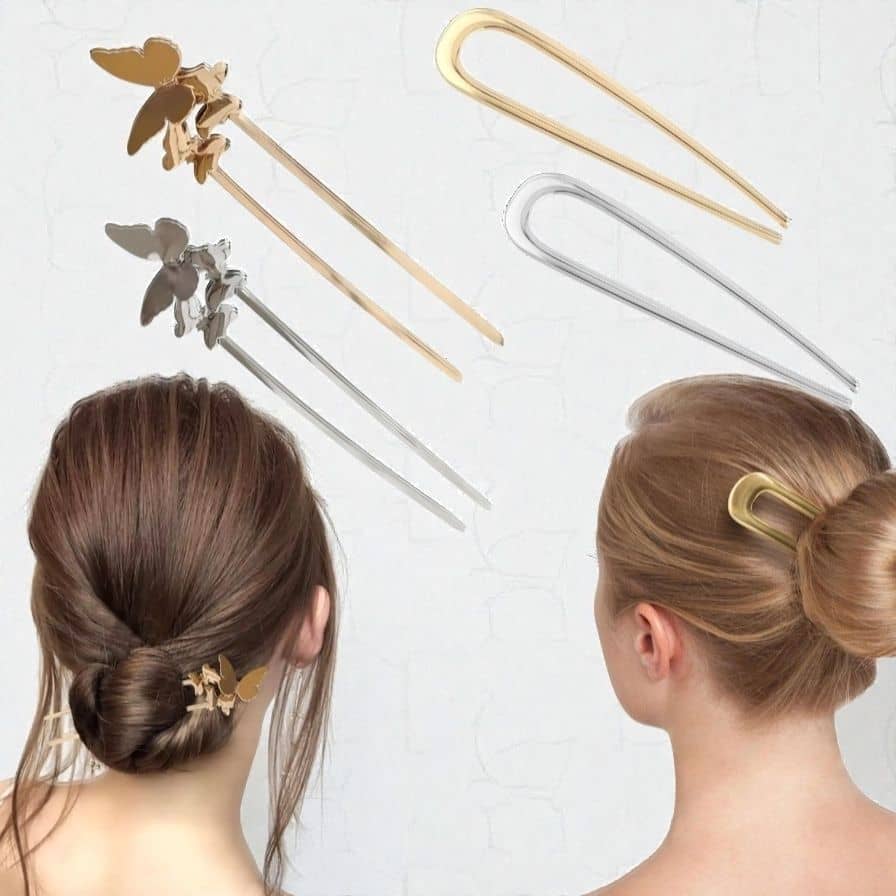 Blubby Multi Hair Sticks ( Pack of 4 ) - Jewellery Sets | Buy online on ZillyBuy