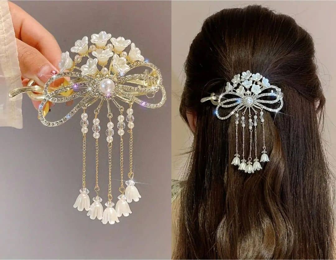 Blubby White Clutcher ( Pack of 1 ) - Jewellery Sets | Buy online on ZillyBuy