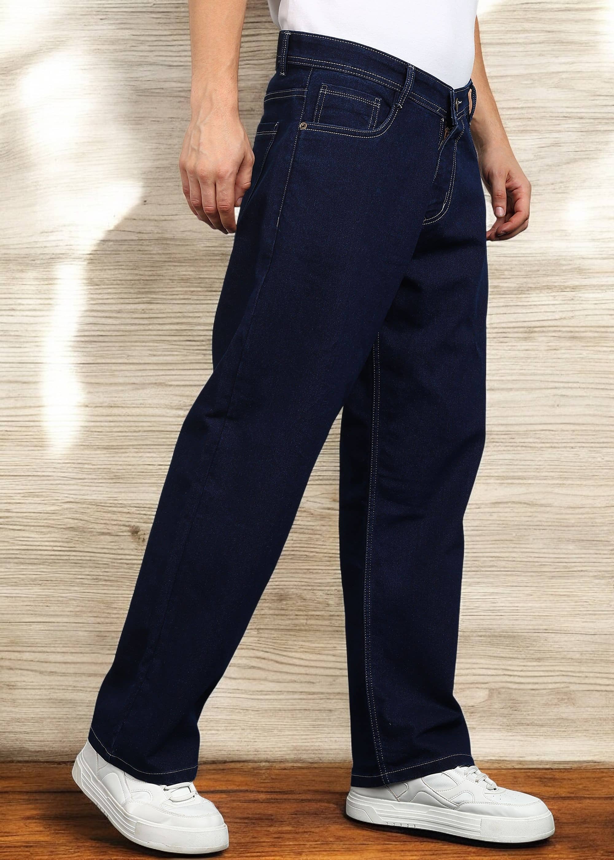 True Fades Clean Look Men's Jeans - Blue ( Pack of 1 ) - Jeans | Buy online on ZillyBuy