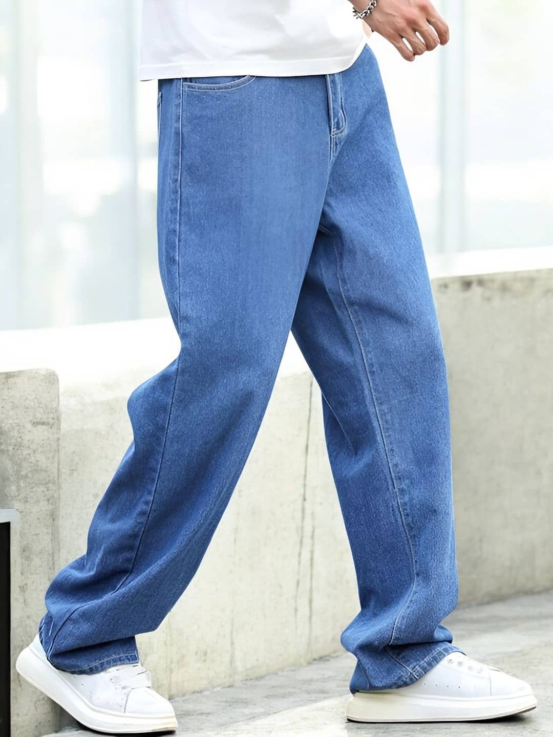 True Fades Clean Look Men's Jeans - Blue ( Pack of 1 ) - Jeans | Buy online on ZillyBuy