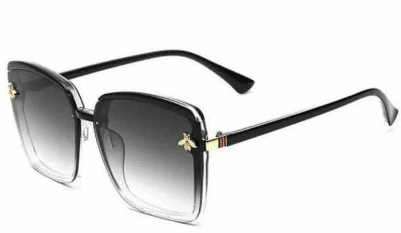 PIRASO Black Oversized Sunglasses ( Pack of 1 ) - Sunglasses | Buy online on ZillyBuy
