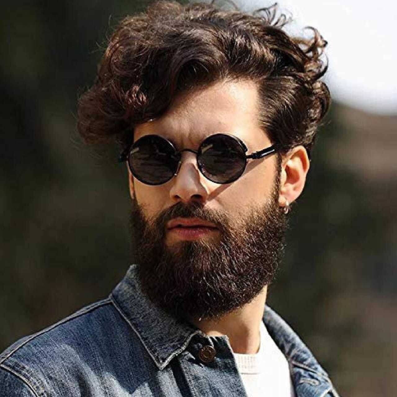 PIRASO Black Round Sunglasses ( Pack of 1 ) - Sunglasses | Buy online on ZillyBuy