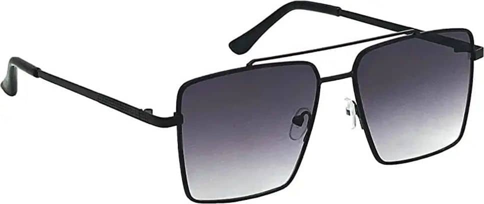 PIRASO Black Square Sunglasses ( Pack of 1 ) - Sunglasses | Buy online on ZillyBuy
