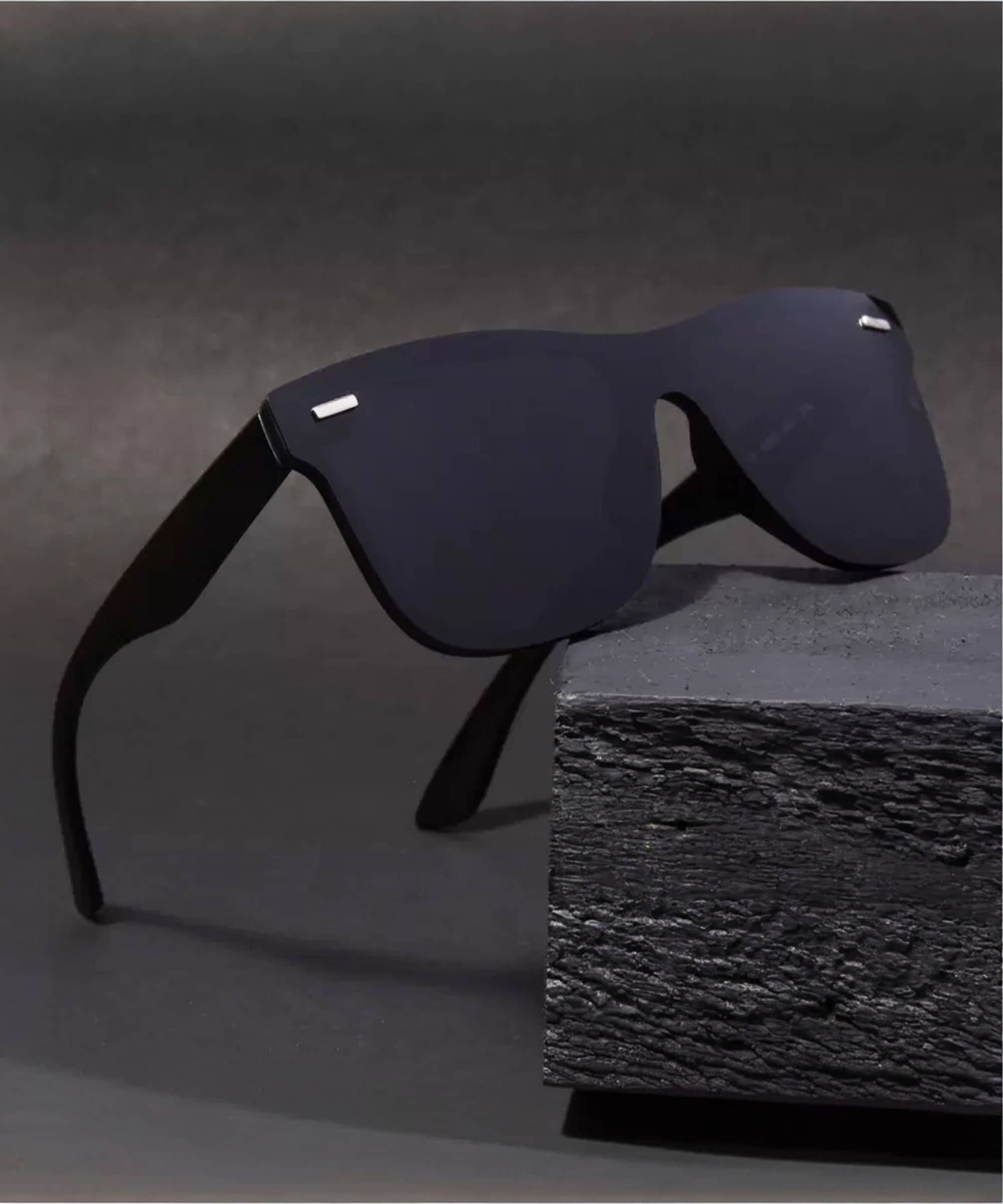 PIRASO Black Square Sunglasses ( Pack of 1 ) - Sunglasses | Buy online on ZillyBuy