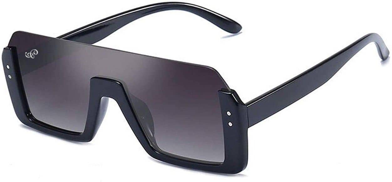 PIRASO Black Square Sunglasses ( Pack of 1 ) - Sunglasses | Buy online on ZillyBuy