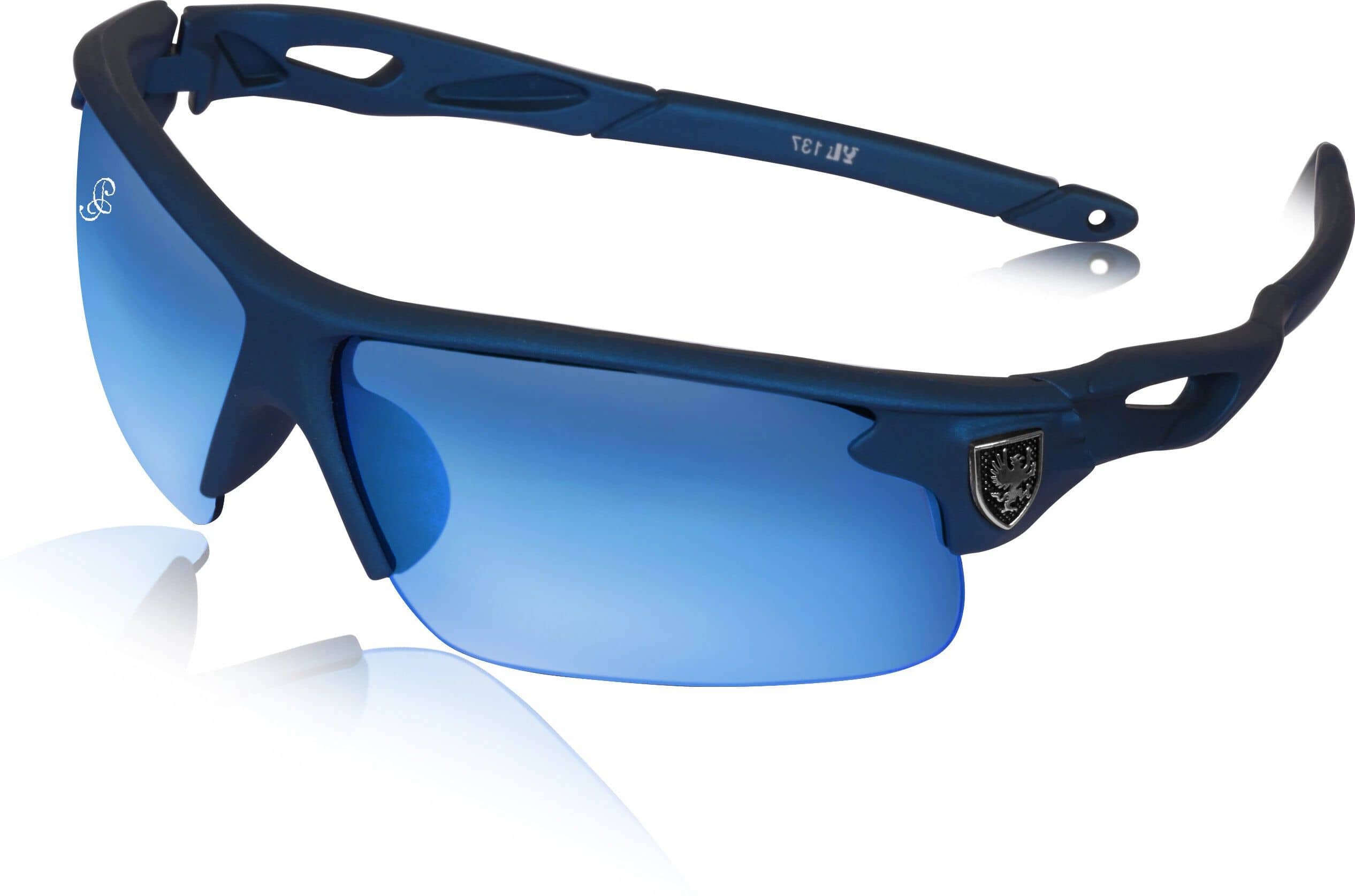 PIRASO Black Visor Sunglasses ( Pack of 1 ) - Sunglasses | Buy online on ZillyBuy