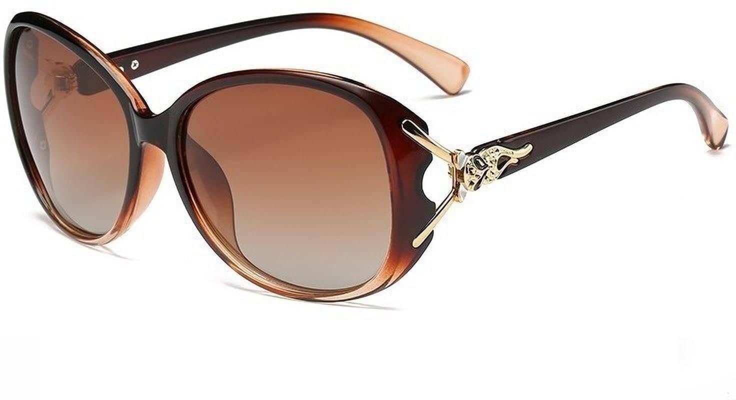 PIRASO Brown Oversized Sunglasses ( Pack of 1 ) - Sunglasses | Buy online on ZillyBuy