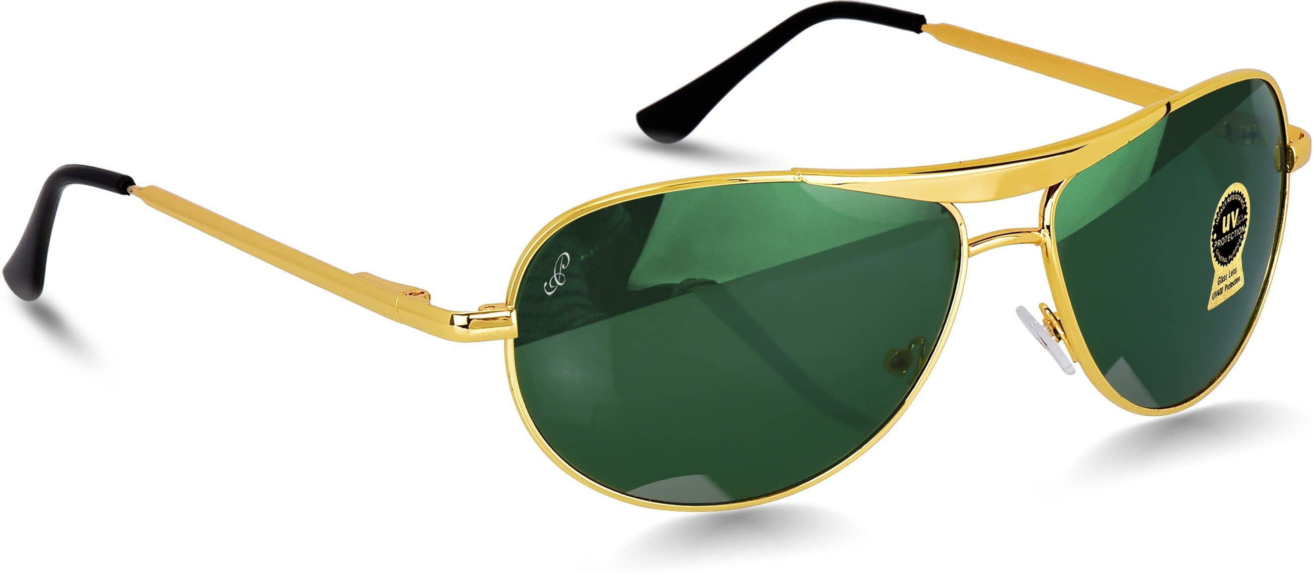 PIRASO Green Oval Sunglasses ( Pack of 1 ) - Sunglasses | Buy online on ZillyBuy